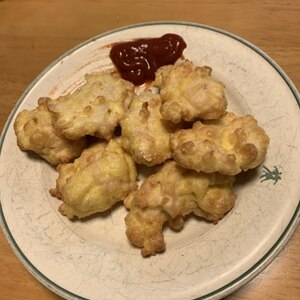 ささみで豆腐ナゲット ピリ辛ソース♪激ウマ　簡単